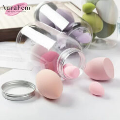 Esponja de maquillaje para mujer, esponjas para base cosmética, licuadora, huevos de belleza en polvo, accesorios de maquillaje, herramientas de maquillaje, 12/14 Uds.