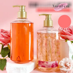 500ml pétalo flor de cerezo rosa fragancia pétalo gel de baño fragancia duradera hidratante cuerpo paquete familiar