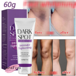 Crema blanqueadora corporal partes privadas